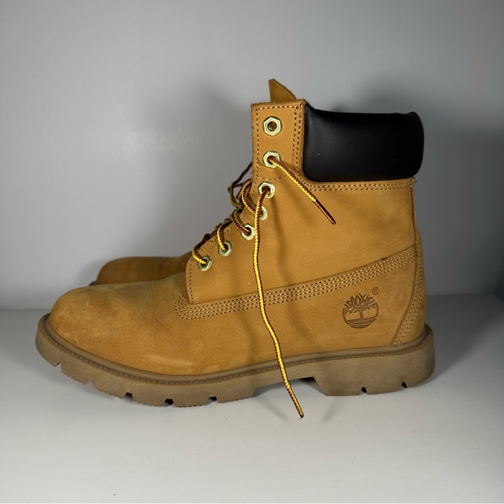 Men’s Timberland 6 Inch Classic Boot Wheat Brown Waterproof Boots TB018094